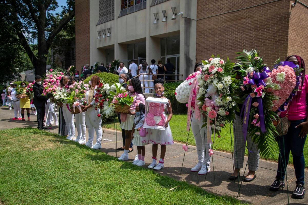 Photo of Secoriea Turner funeral used by permission: Alyssa Pointer/Atlanta Journal Constitution